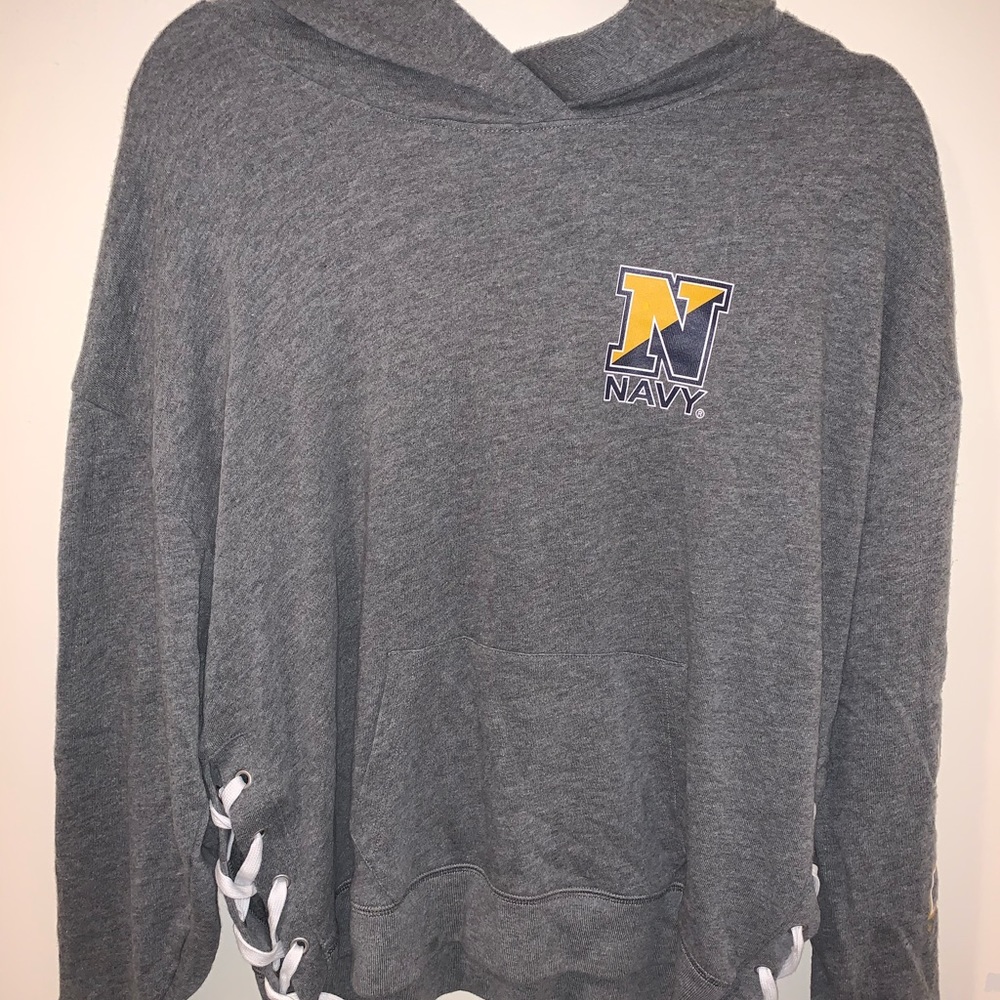 Navy sweatshirt